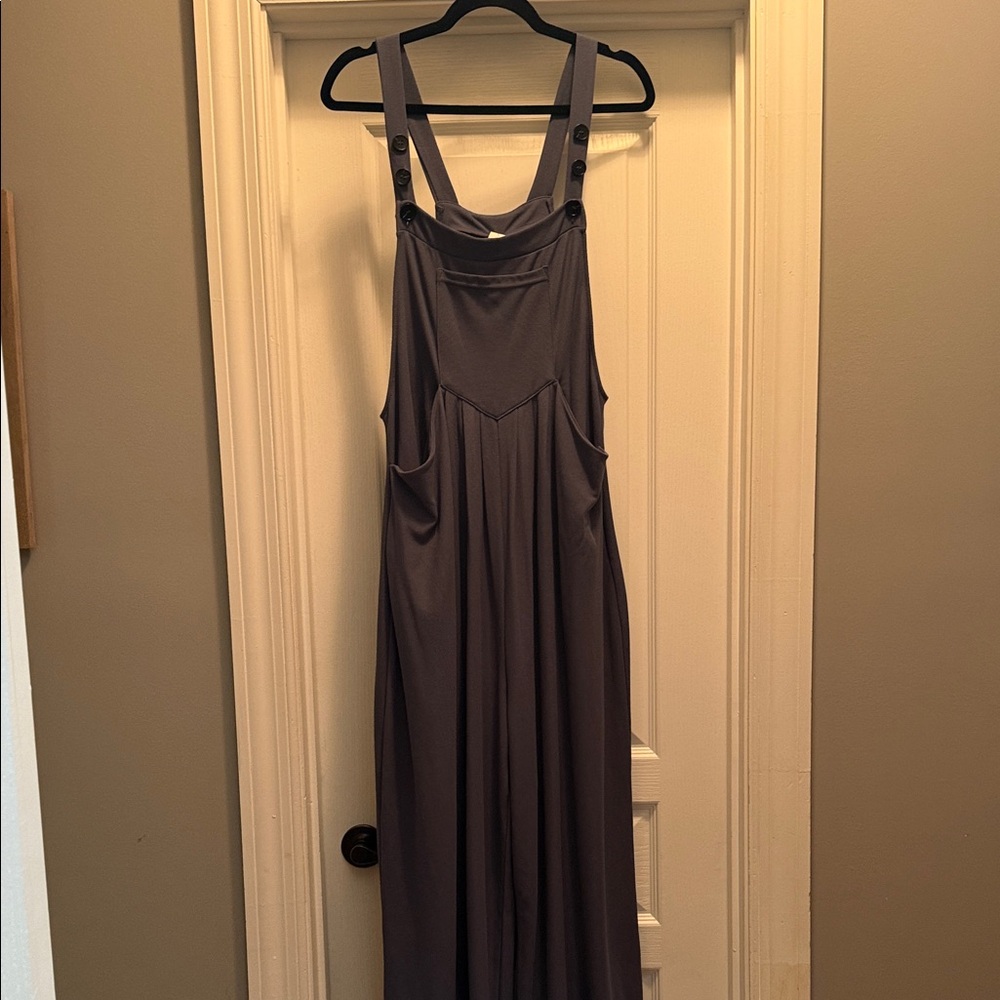HALARA Grayish Blue Jumpsuit